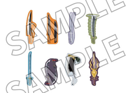 斬魄刀フレークシール(8種)