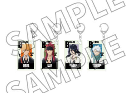 蓄光キーホルダー(4種)